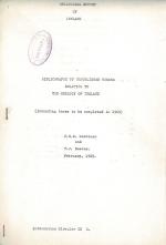 Dave Naylor –  Geological Survey of Ireland – Four Boxes with Large Collection of Maps etc.