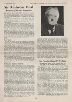 Percy A. Wells / May Morris – Manuscript Archive Material on Furniture Design with Letters, Drawings, Photographs and Books