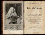 William Blackstone / Edward Christian - Commentaries on the Laws of England by Sir William Blackstone