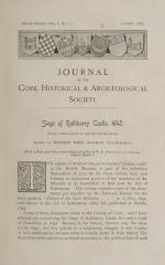 Complete Set of “Journal of the Cork Historical &amp; Archaeological Society” – 129 Volumes