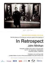 [Minihan, Invitation card to John Minihan's "In Retrospect" - Exhibition, 11th of September 2009