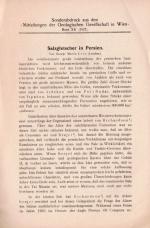 Collection of eight (8) important publications on the Geology and Oil / Gas Exploration of Iran / Persia from the collection of Geologist William Daniel Gill. 