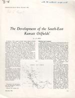 Collection of three (3) important publications on the Geology and Oil / Gas Exploration of Kuwait from the collection of Geologist William Daniel Gill. 