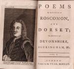 Rochester, The Works of the Earls of Rochester, Roscomon [sic], and Dorset; The Dukes of Devonshire