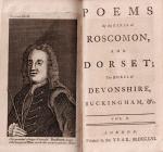 Rochester, The Works of the Earls of Rochester, Roscomon [sic], and Dorset; The Dukes of Devonshire