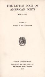 To Mrs. Alice Meynell with the best regards of her friends Mr. + Mrs. Miles M. Dawson