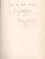 Portrait of a Man with Red Hair - A Romantic Macabre [Signed and Inscribed by Hugh Walpole].