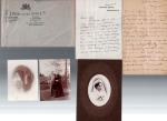 Howard Lloyd [Lloyds Bank], Signed / Inscribed Bible and two Manuscript Letters (one with Letterhead of Grafton Manor, Bromsgrove)