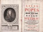 [Nonus Parker [″Park Hill”] – Provenance] Rycaut, The Lives of the Popes, From the time of our Saviour Jesus Christ