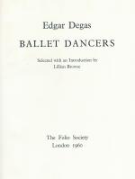 Edgar Degas Ballet Dancers.