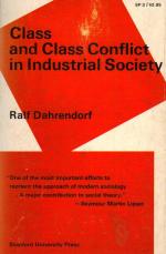 Dahrendorf-Class and Class Conflict in Industrial Society.