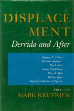 Derrida- Displacement. Derrida and After.