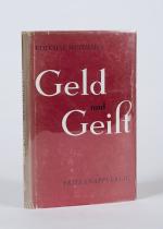 [Mises, Geld und Geist. Kulturhistorische und wirtschaftspolitische Aufsätze