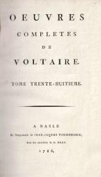 Voltaire – Dictionnaire Philosophique. Tome II: Art Dramatiques – Ciceron