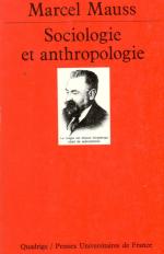 Mauss, Sociologie et anthropologie.