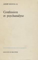Snoeck, Confession et Psychanalyse.