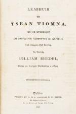 Bhedel, Leabhuir an tSean Tiomna [The Book of the Old Testament].
