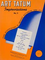 Tatum, Art Tatum Improvisations No. 2.