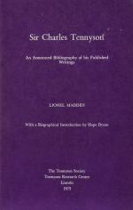 Madden, Sir Charles Tennyson – an annotated bibliography of his published writin