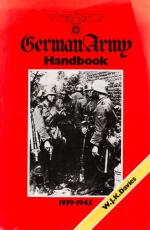 Davies, German Army Handbook 1939-1945.