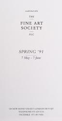 The Fine Art Society. Spring ‘91 – 7 May – 7 June.