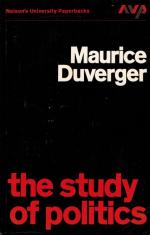 Duverger, The Study of Politics.