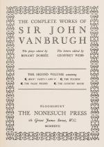 [Vanbrugh, The Imagination of Vanbrugh and his fellow artists.
