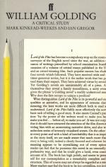 [Golding, William Golding, A critical Study.