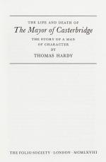 Hardy, The Life and Death of The Mayor of Casterbridge.