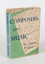 Morgenstern, Composers on Music.