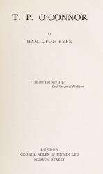 [O’Connor, Fyfe, T.P. O’Connor.