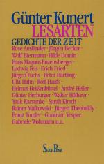 Kunert, Lesarten: Gedichte der "Zeit".