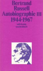 Russell, Autobiographie III: 1944-1967.