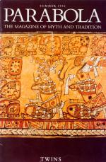 Parabola. Parabola: The Magazine of Myth and Tradition. Vol. 19, No. 2, Summer 1