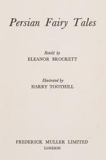 Brockett, Persian Fairy Tales.