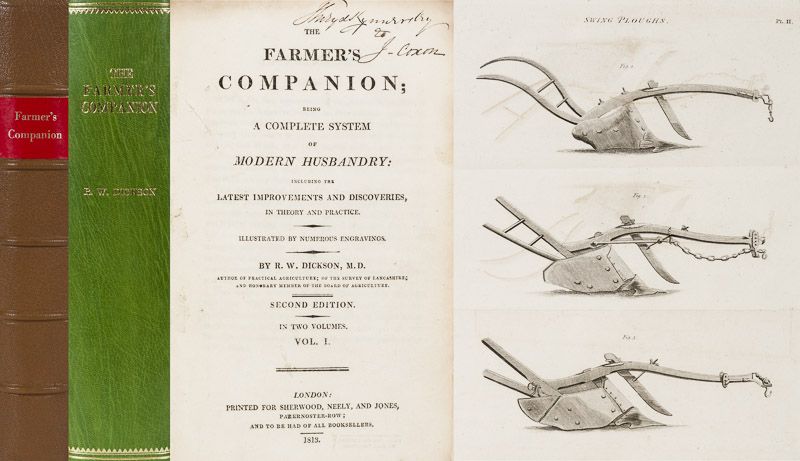 Dickson, The Farmer’s Companion; being a complete System of Modern Husbandry: In