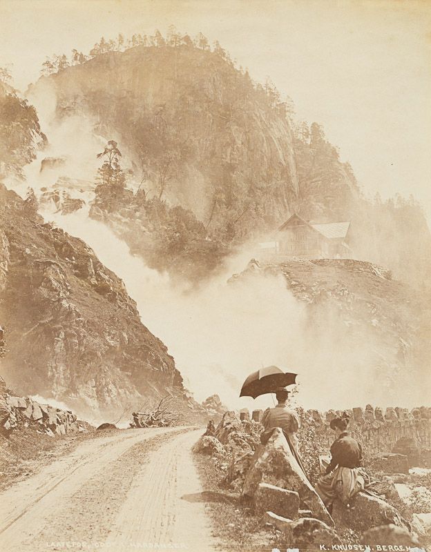 Knudsen, Collection of four (4) 19th century photographs of traditional tourist
