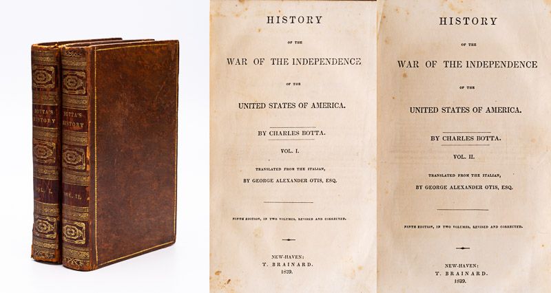 [Jefferson, History of the Independence of the United States of America. [Association copy: