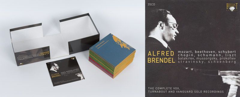 Alfred Brendel, The Complete Vox, Turnabout and Vanguard Solo Recordings. 35 CD - Box-Set.