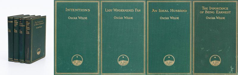 Wilde, Collection of Four Rare Presentation Copies of Publisher Methuen & Co., w