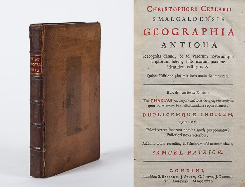 [Cellarius, [Geographia Antiqua] Christophori Cellarii Smalcaldensis Geographia