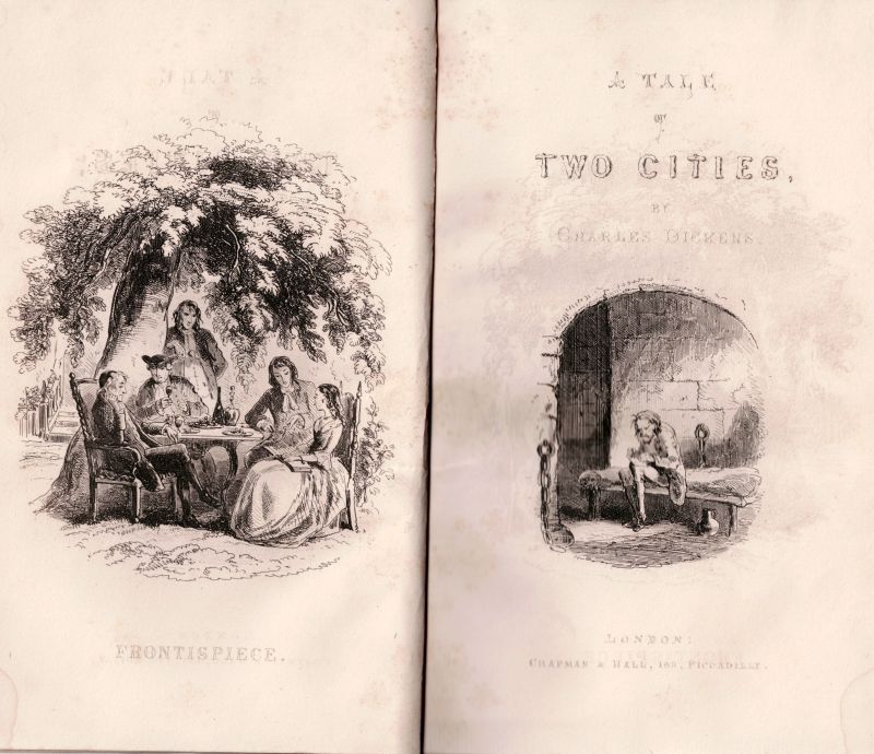 Dickens, A Tale of Two Cities [True First Issue of First Edition with All Five M