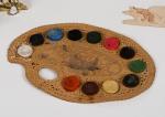 Game 19th century / Spiel 19.Jahrhundert / Rural Economy – Stamped Figures for colouring