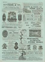 [Thomas, Ephemeral advertising sheet for The Graphic – “An Illustrated Weekly Newspaper”. Four page – fold with advertising for Irish Linen, Kinahan Whisky, Collinson and Lock and the Brighton Season,