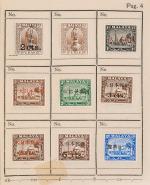 Malaya / Japanese Occupation / Johore. Stamp Collection: Vintage Booklet with 64