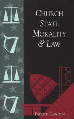 Hannon, Church, state, morality and law.