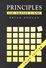 Doolan, Principles of Irish law.