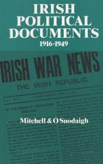 Mitchell, Irish political documents 1916-1949.
