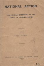 [The Council of National Action] National Action - The Political Programme of the Council of National Action