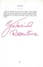 Rosenstock, Susanne sa seomra folchta. [Signed and inscribed by the author]